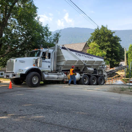 BC Eco Industrial Services Stone Slinger Truck Services